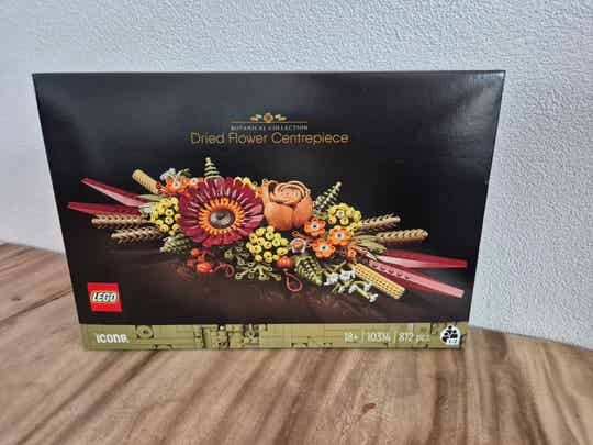 Lego #10314 Bloemstuk met gedroogde bloemen