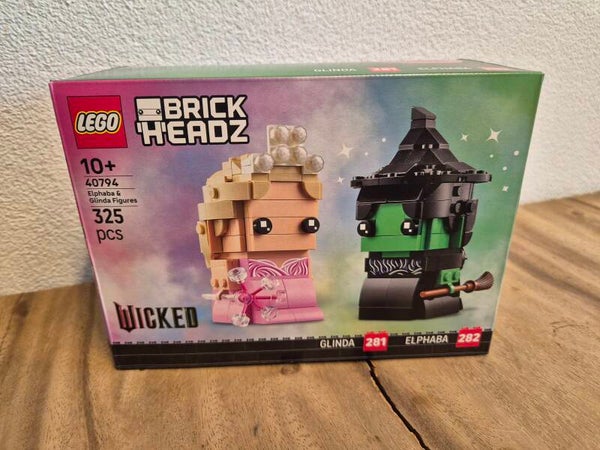 Lego Brickheadz 40794 Elphaba en Glinda figuren