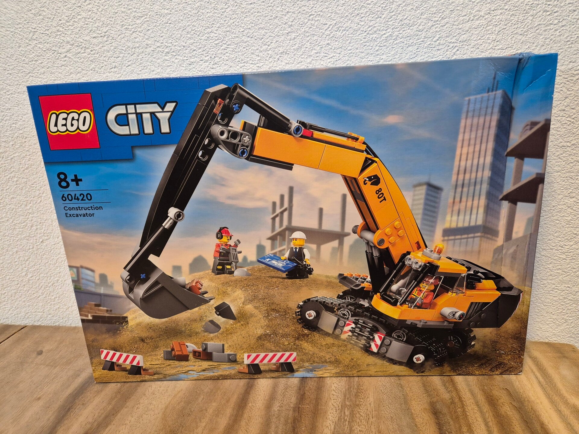 Lego City 60420 Gele graafmachine nieuw
