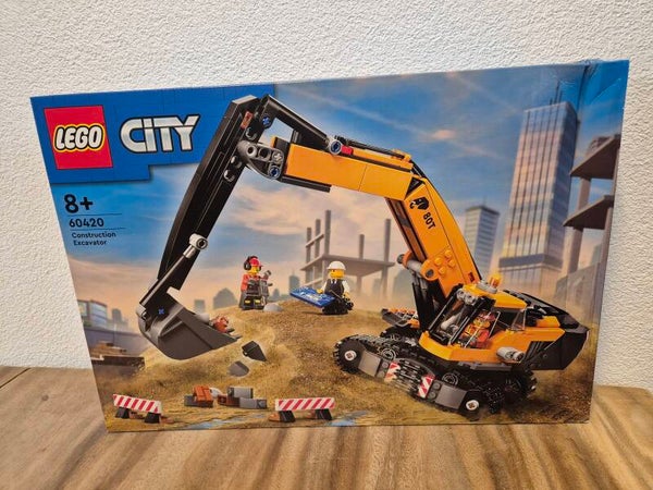Lego City 60420 Gele graafmachine nieuw
