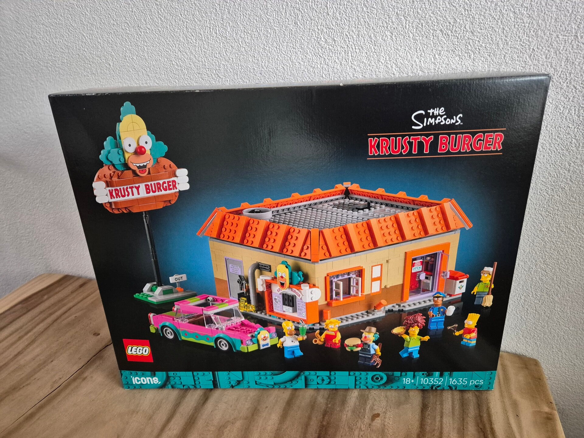 Lego Icons 10352 The Simpsons: Krusty Burger
