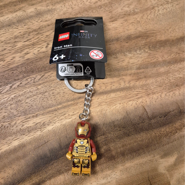 Lego Marvel Iron man sleutelhanger
