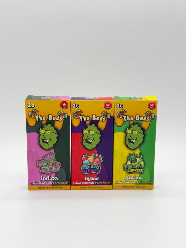 The Buds Liquid Diamonds and Live Resin 2 Gram Pen