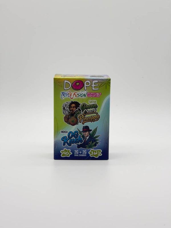 Dope 4 gram triple fusion live resin and liquid diamonds pen