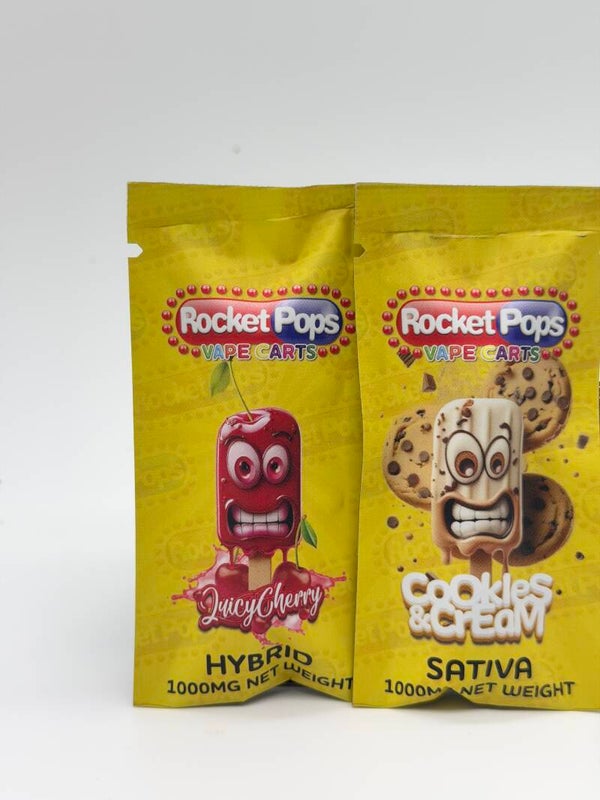 Rocket pop 1 gram distillate cart