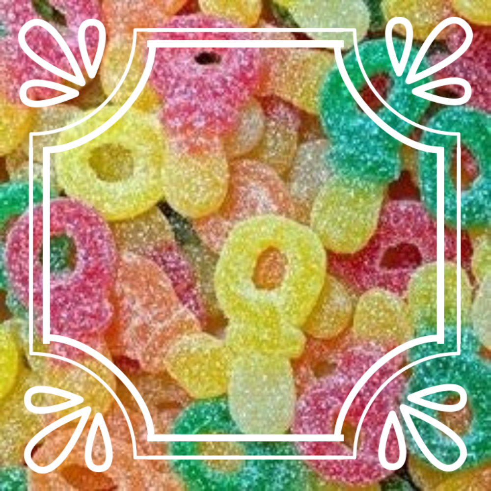 0032 - TÉTINES MULTICOLORES SUCRÉES