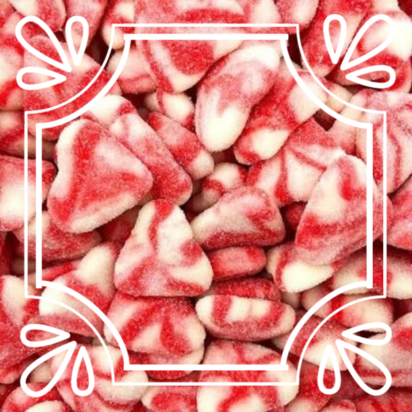 0009 - COEURS CRÉMEUX TWIST FRAISE SUCRÉS