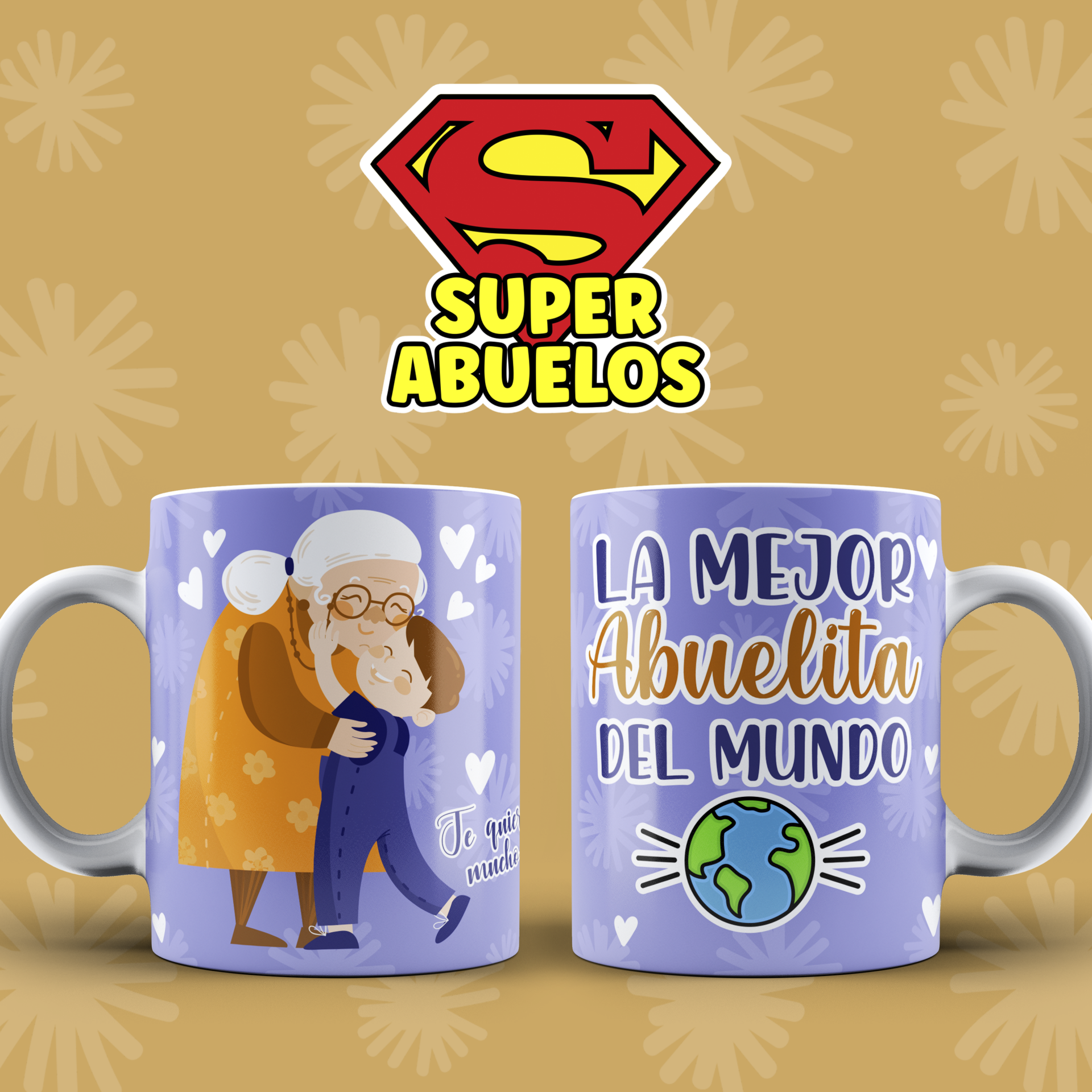 Taza SUPER ABUELOS
