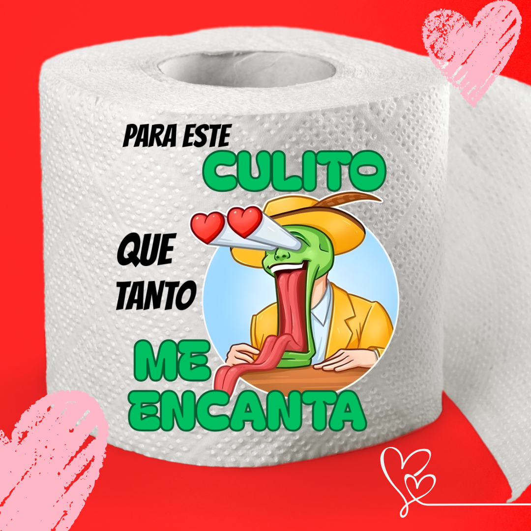 Papel de baño San Valentin