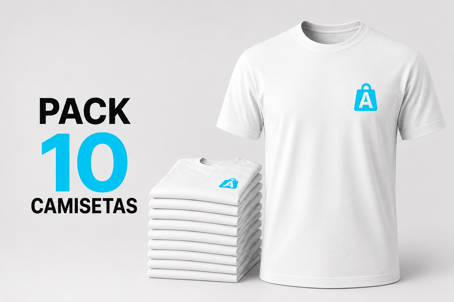 Pack Ahorro 10 Camisetas pecho