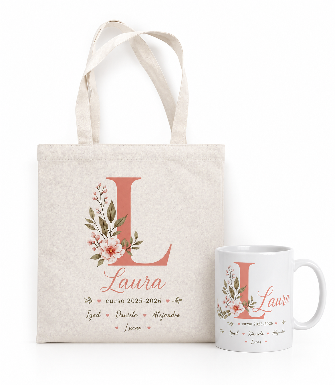 Pack Totebag + Taza personalizada