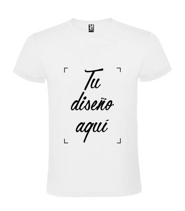 Camiseta blanca 155g