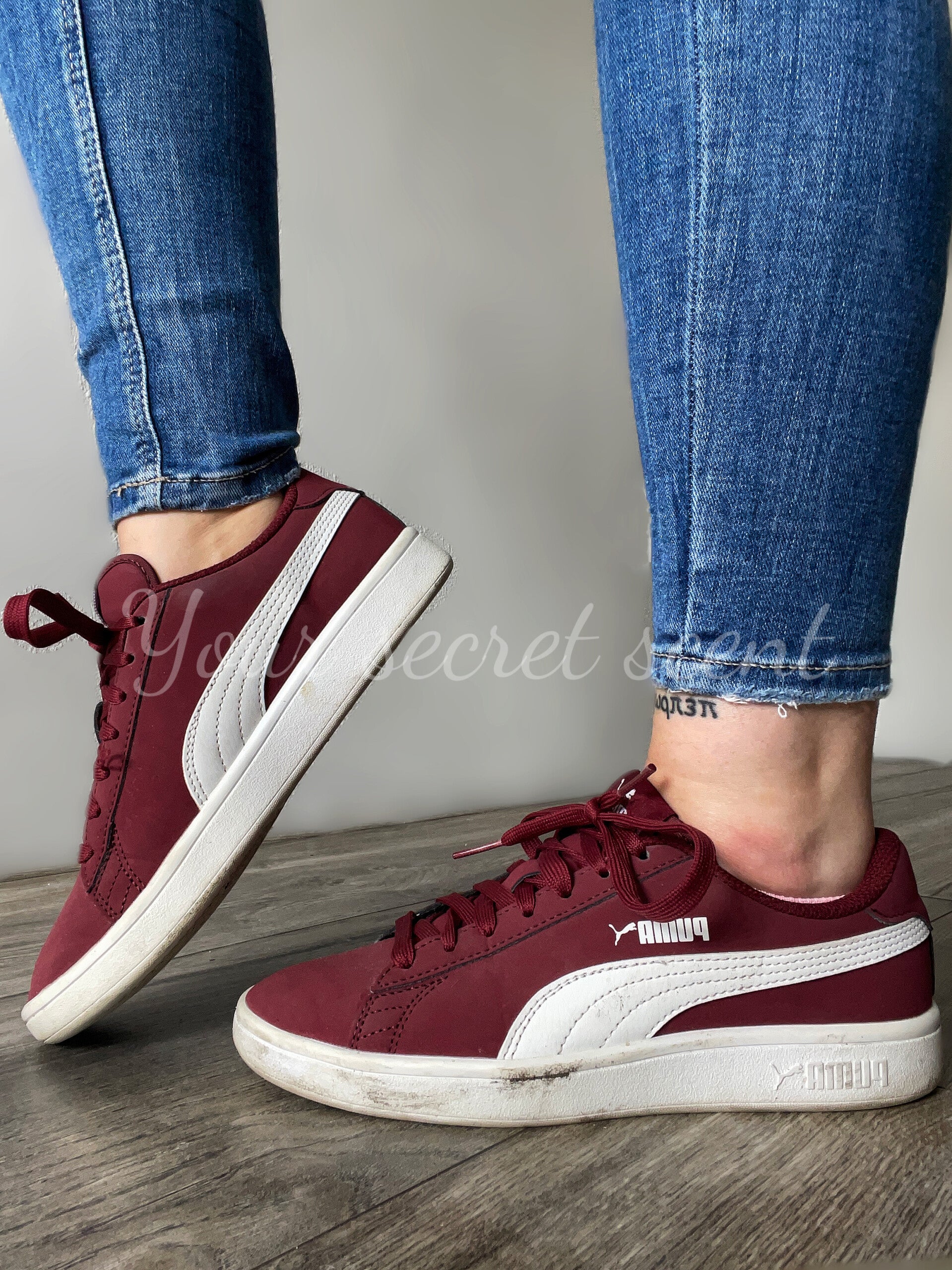 Bordeaux Puma shoes