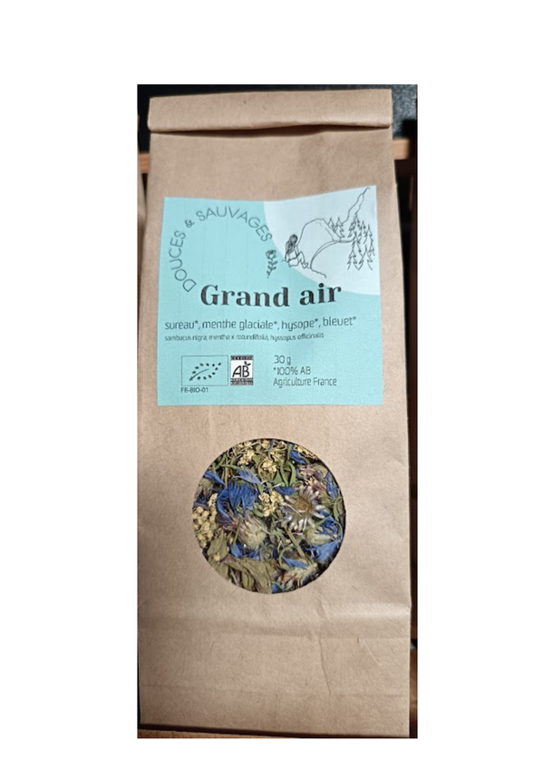 Infusion Bio "Grand air" – Douces & Sauvages