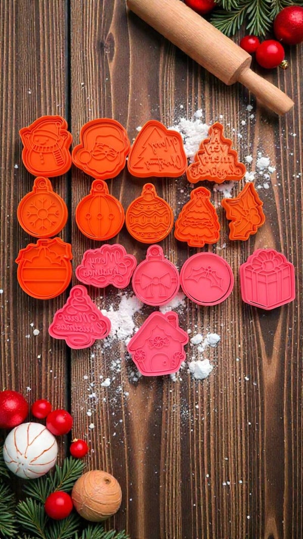 Großes Weihnachts Ausstecher Set