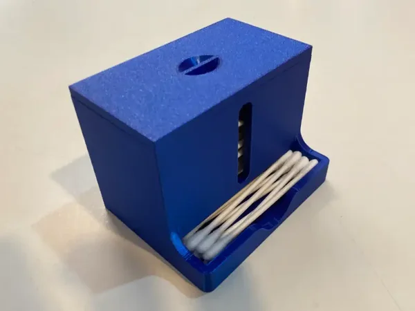 Wattestäbchen-Spender / Q-Tip Organizer
