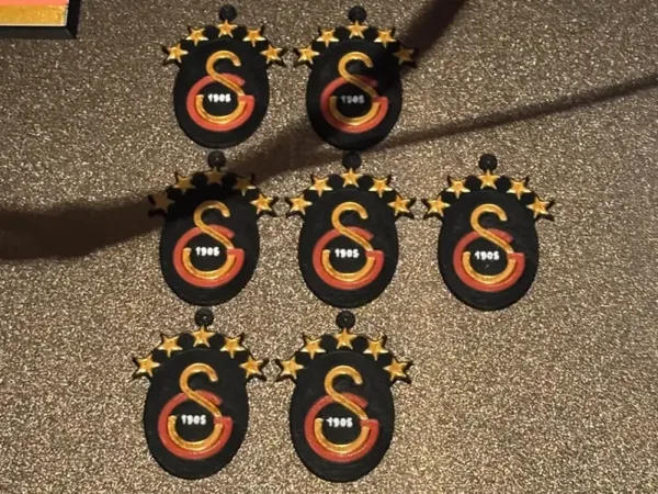 Galatasaray 5-Sterne Schlüsselanhänger