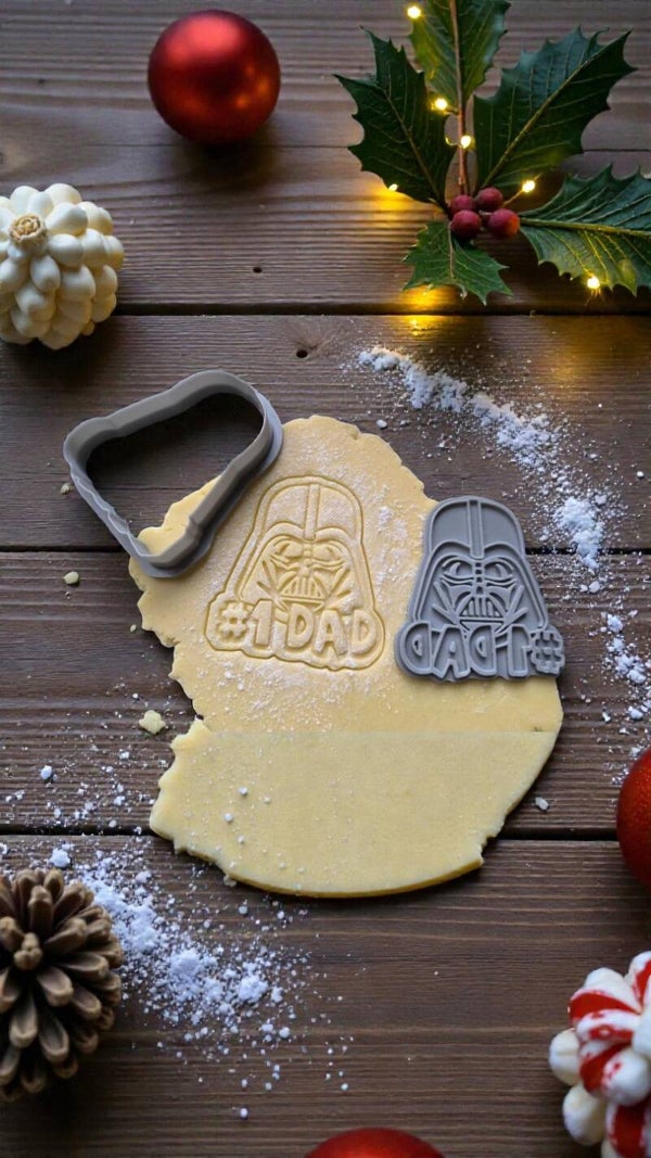 Vatertag #1 DAD Ausstecher Darth Style