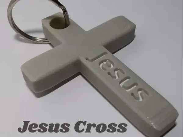 Jesus-Kreuz Schlüsselanhänger