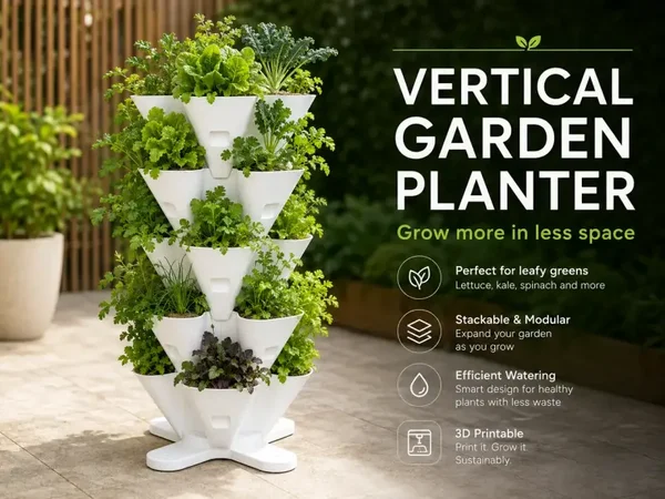 Stapelbarer Vertical Garden Pflanztopf