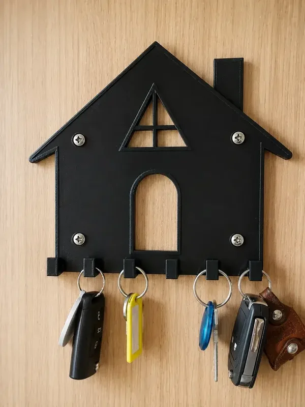 Haus-Schlüsselhalter zur Wandmontage