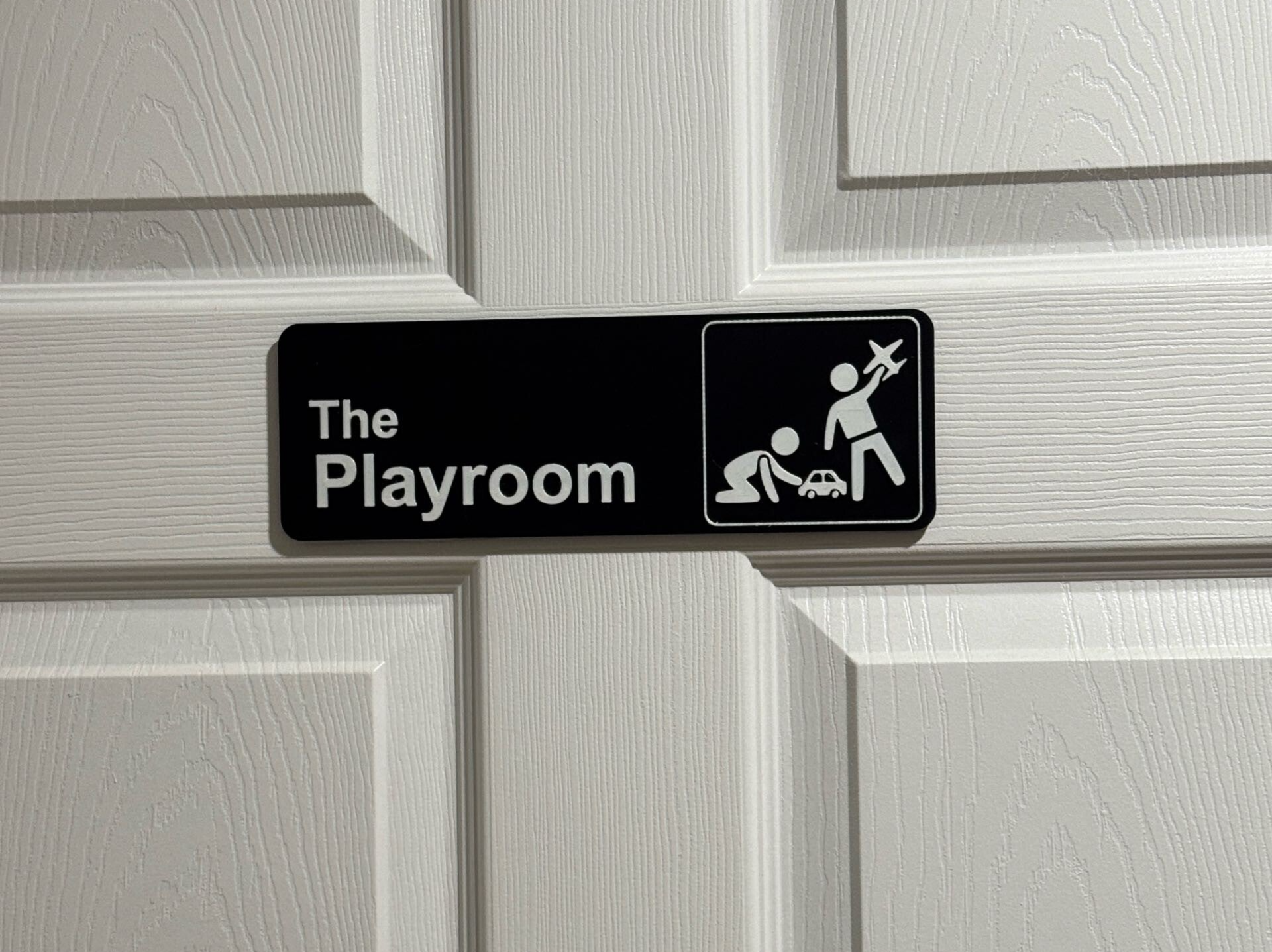 The Playroom Schild