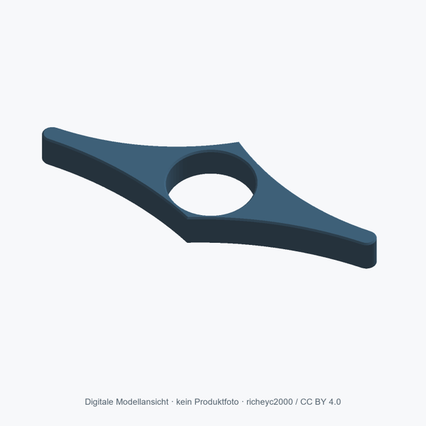 Buchseitenhalter mit Daumenring – 26 mm