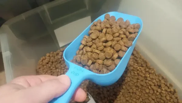 Hundefutter-Schaufel