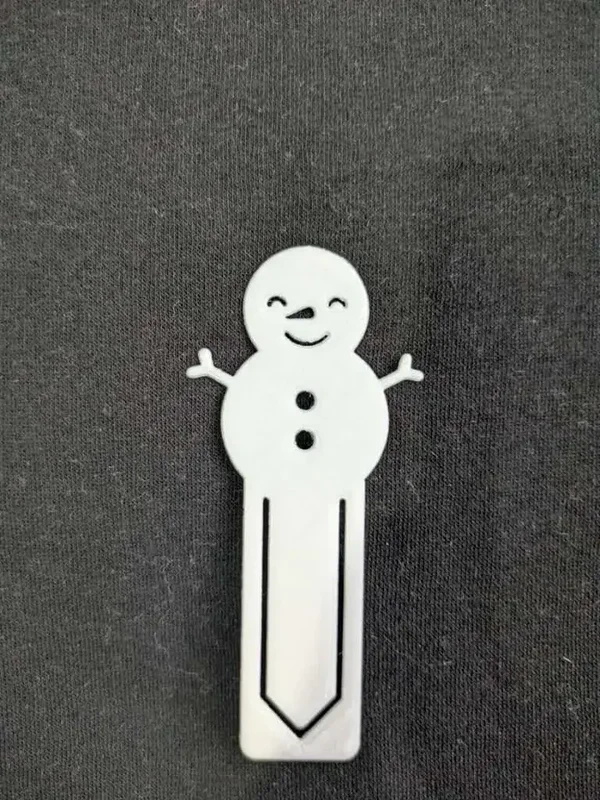 Weihnachts-Lesezeichen mit Clip – 5 Motive im Set