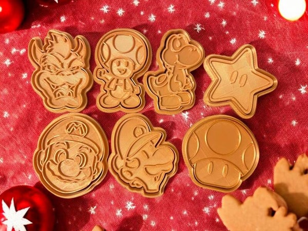 Mario Keksausstecher Set