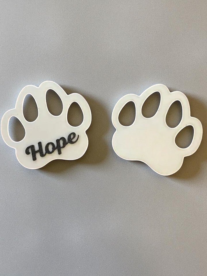 Personalisierbare Hunde Namensschilder