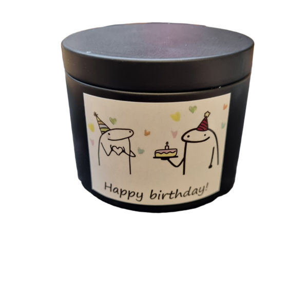 Kaars happy birthday