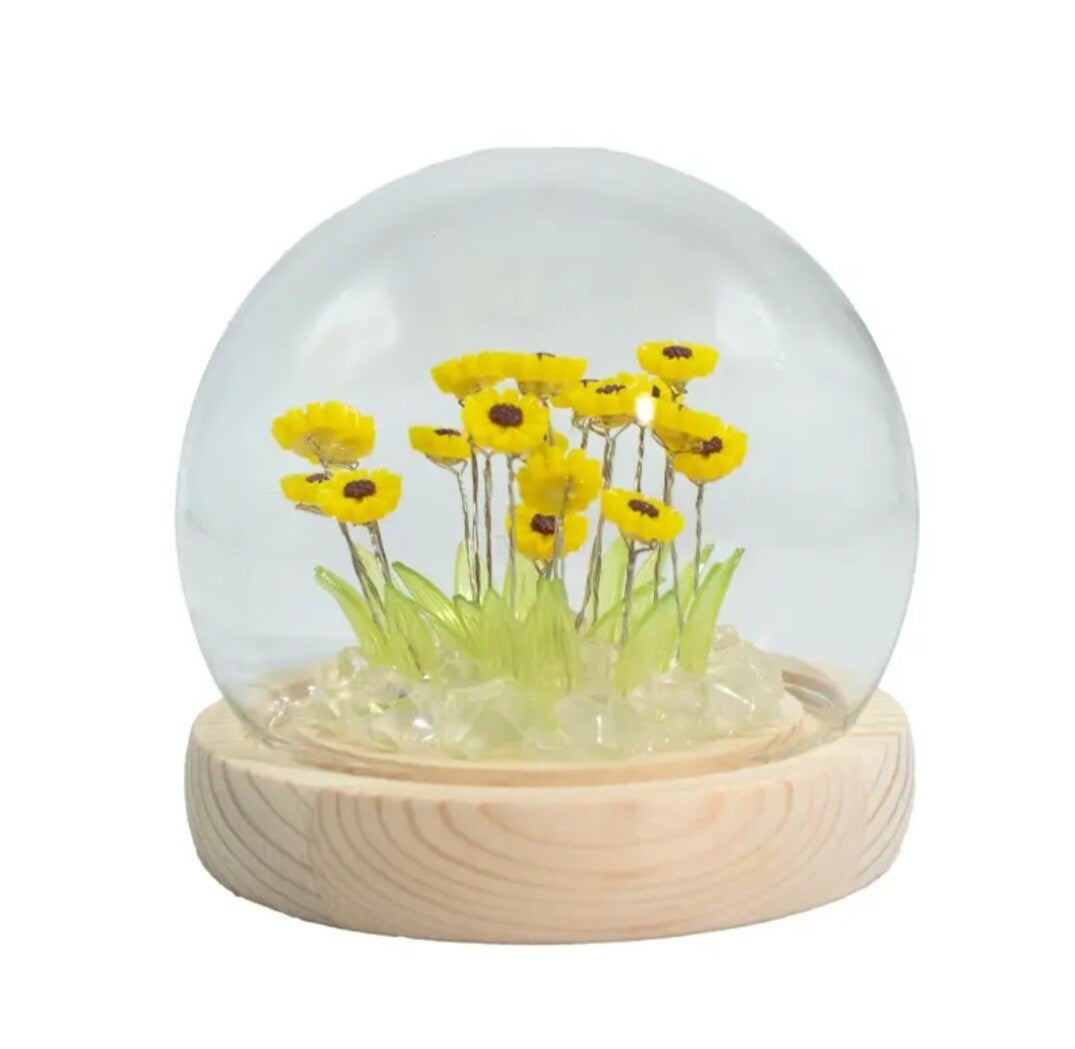 Lichtkoepel 20 zonnebloemen