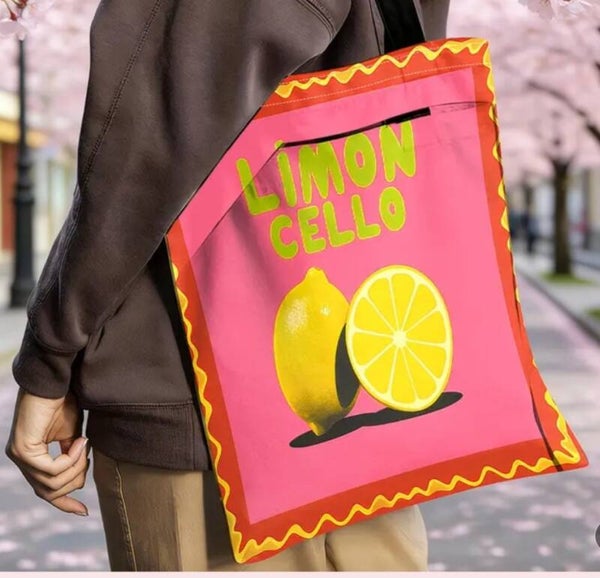 Totebag limoncello