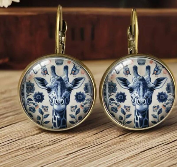 Oorbellen giraffe