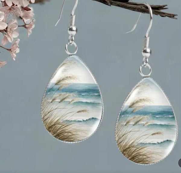 Oorbellen strand