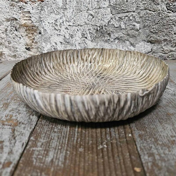 schaal white 19X4cm
