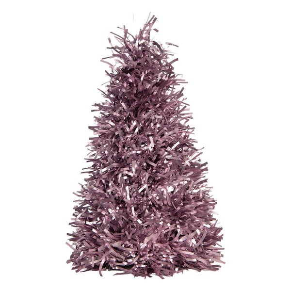 Kerstboom paars roze