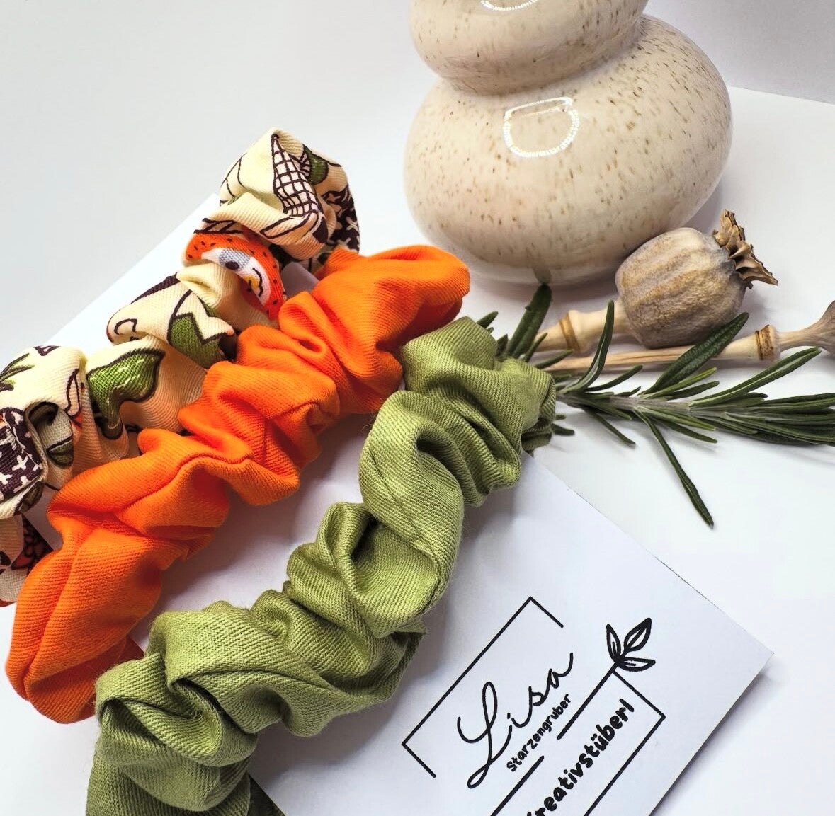 Haargummi-Set "Herbst"