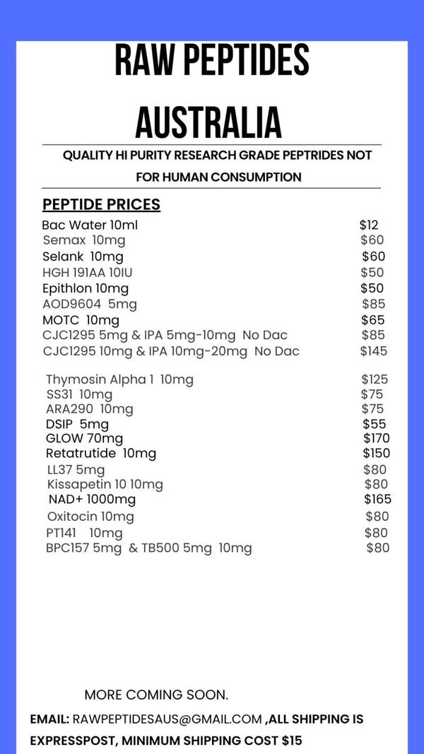 Price List
