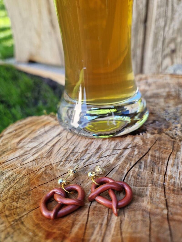 Ohrringe - Brezel