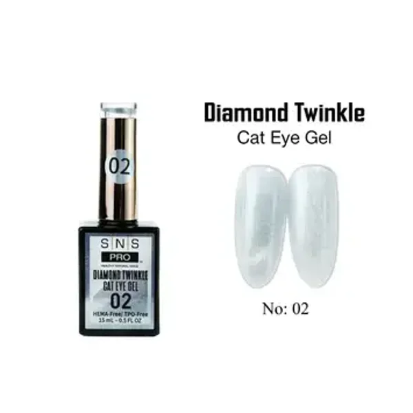 SNS Cat Eyes - 02 - Diamond Twinkle Collection 15 ml