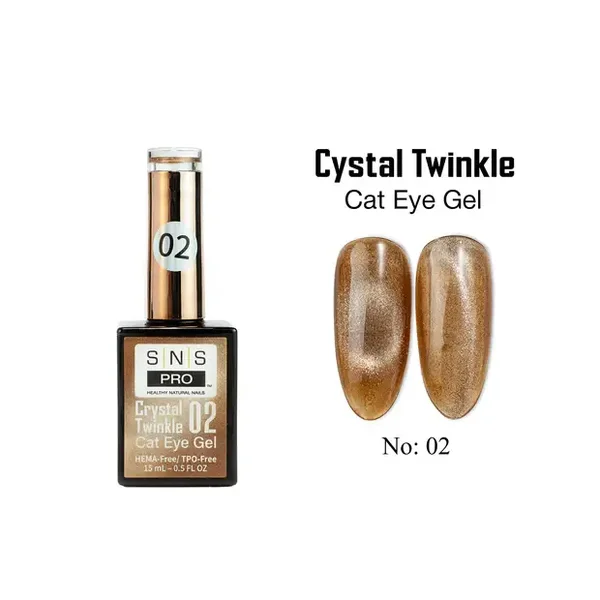 Crystal Twinkle Cat Eye Gel No:02