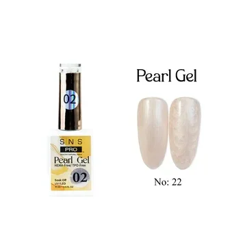 SNS Pearl Gel Collection - 02 - Gel Polish 0.5oz 15ml
