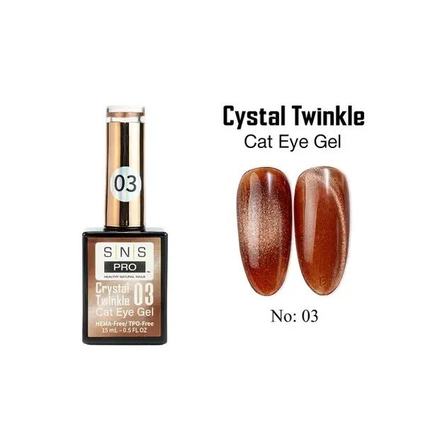Crystal Twinkle Cat Eye Gel No:03