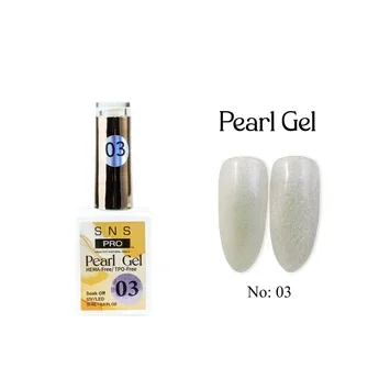 SNS Pearl Gel Collection - 03 - Gel Polish 0.5oz 15ml