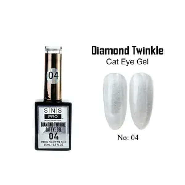SNS Cat Eyes - 04 - Diamond Twinkle Collection 15 ml