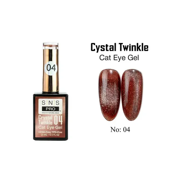 Crystal Twinkle Cat Eye Gel No:04