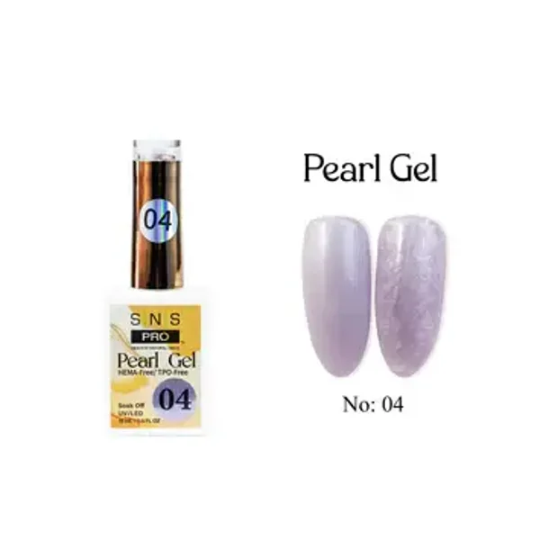 SNS Pearl Gel Collection - 04 - Gel Polish 0.5oz 15ml
