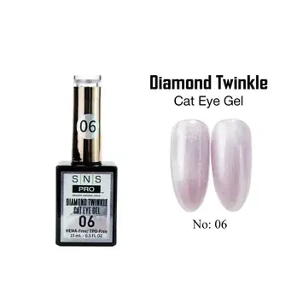 SNS Cat Eyes - 06 - Diamond Twinkle Collection 15 ml